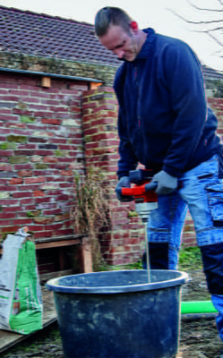 Mezclador De Pintura Inalambrico Te-Mx 18 Li Solo Mezclador De Pintura Inalambrico Te-Mx 18 Li Solo