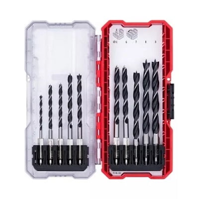 Caja De Mechas Para Madera 10 Piezas. Unidad De Empaque X 12 Un