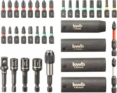 Juego De Puntas Impacto 35 Piezas