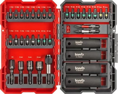 Juego De Puntas Impacto 35 Piezas