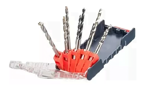 Juego De Mechas Hss, Para Piedra Hm Y Madera Con Soporte Hexagonal De 1/4"