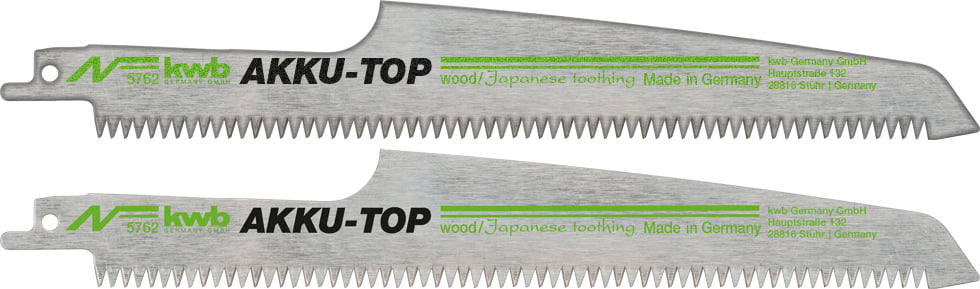 Hoja Para Sierra De Sable, Con Dentado Japonés, Trabajo En Madera, Hcs, 2 X Fino. Largo 230 Mm