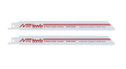 Hojas De Sierra De Sable Para Metales, Bimetálica, Flexible - 205/180 - Corte Medio