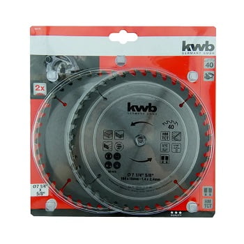 Disco Para Sierra Circular 184 Mm X 16Mm 40 Dientes. Corte Fino, Hasta 7000 R.P.M. Máximo X 2 Unidades Disco Para Sierra Circular 184 Mm X 16Mm 40 Dientes. Corte Fino, Hasta 7000 R.P.M. Máximo X 2 Unidades