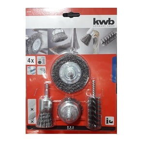 Set De Cepillos Universales Para Uso En Taladro