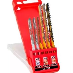 Juego De Hojas Para Caladora 6 Piezas Encastre Una Leva