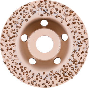 Disco De Carburo De Tungsteno Espolvoreada Ø 115 Mm En Grueso