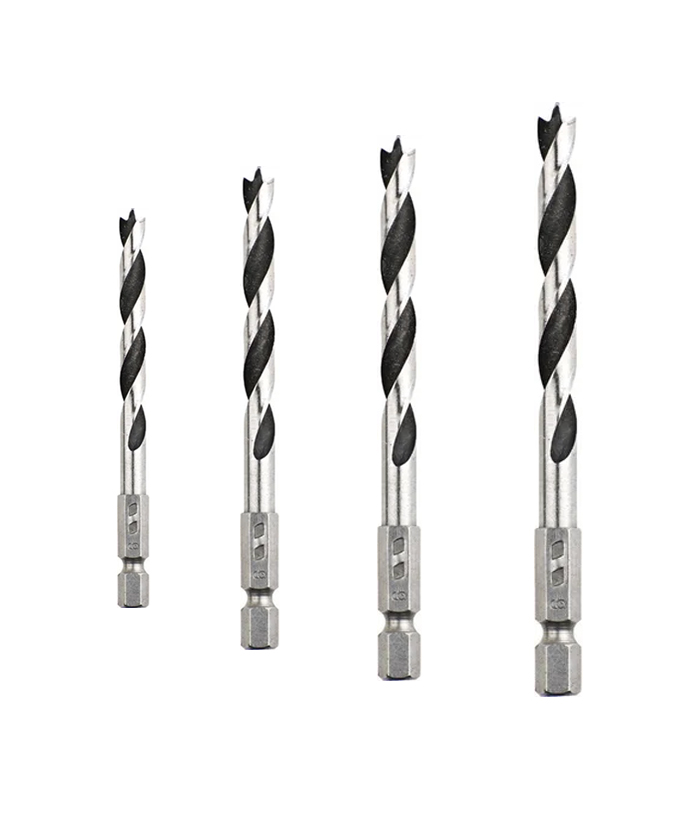 Mecha Insercion Para Madera Hexagonal 1/4 - 40Mm X 3Mm Mecha Insercion Para Madera Hexagonal 1/4 - 40Mm X 3Mm