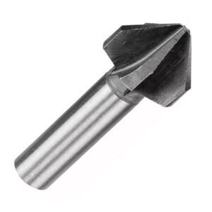 Avellanador, Hss, 12 Mm 90°, De 5 Filos Trabajo En Metales