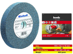 Piedra De Afilar Fino 150 Mm Amoladora De Banco