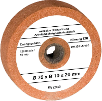 Piedra De Afilar G120 Para Amoladora De Banco