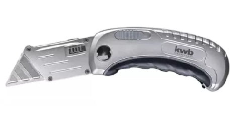 Cuchillo Plegable Trapezoidal Con Bolsillo De Nylon