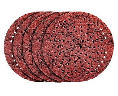 Discos De Papel De Lija Set De 5 Unidades Con Perforación Universal Ø 125 Grano 60 Discos De Papel De Lija Set De 5 Unidades Con Perforación Universal Ø 125 Grano 60