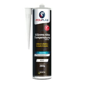 Sector Automotor - Sellador Alta Temperatura Acético Rojo - 280 Gr/280Ml