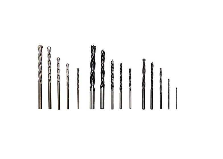 Taladro Eléctrico Tc-Id 1000 Kit + Maletín Y 15 Mechas