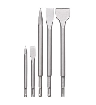 Juego De 5 Cinceles Sds Para Rotomartillo Juego De 5 Cinceles Sds Para Rotomartillo