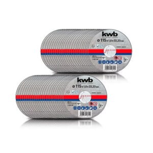 Juego De 50 Discos De Corte 115 Mm X 1 Mm