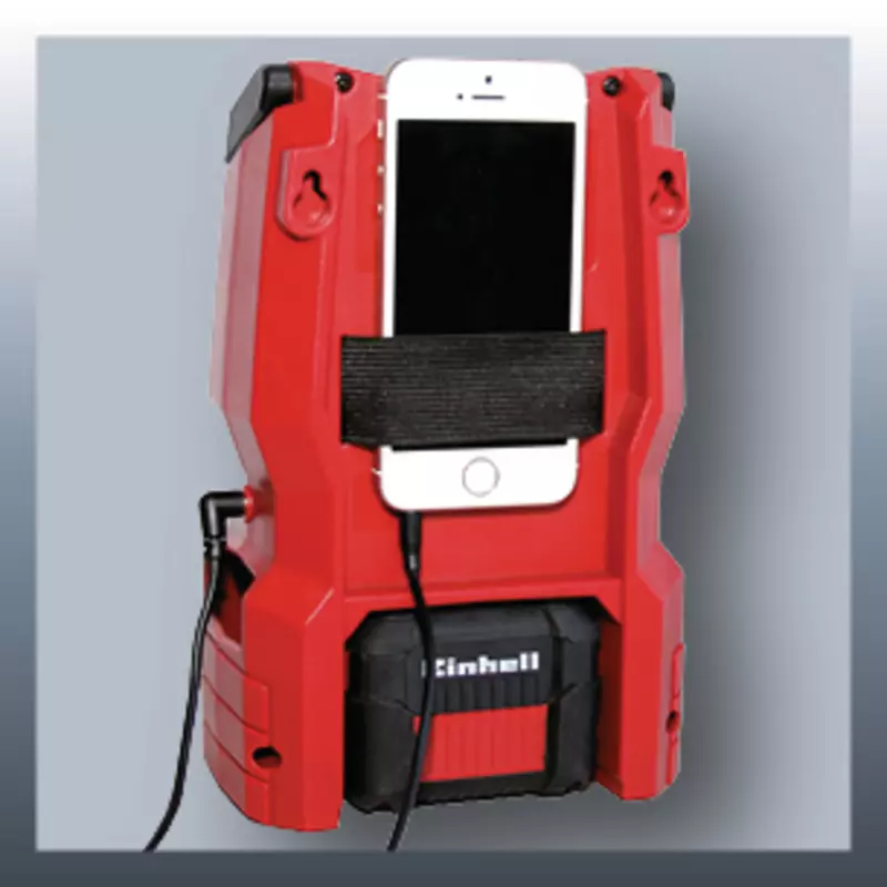 Radio inalámbrica TE-CR 18 + Cargador y Batería de 2.5Ah