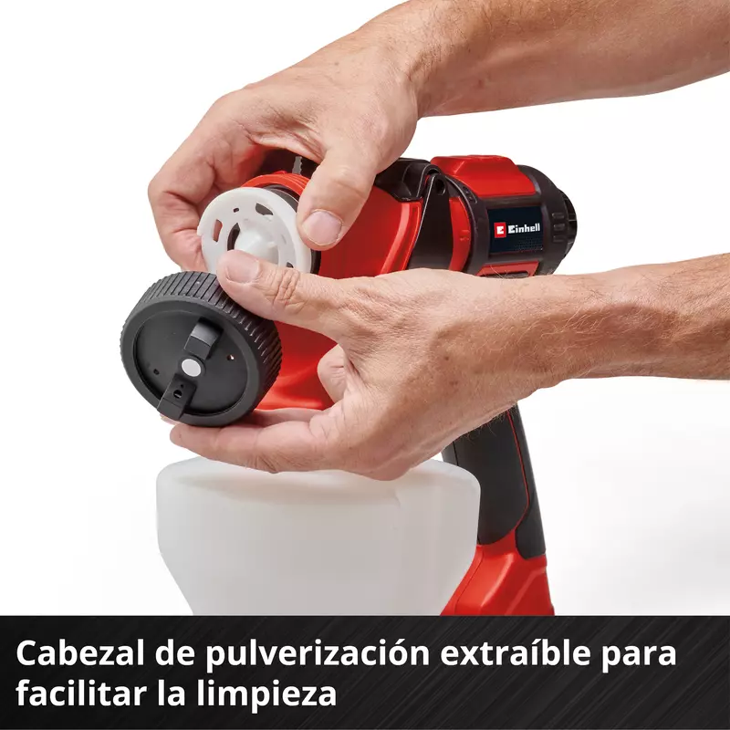 Pulverizador de Pintura Inalámbrico TE-SY 18/90 Li-Solo Pulverizador de Pintura Inalámbrico TE-SY 18/90 Li-Solo