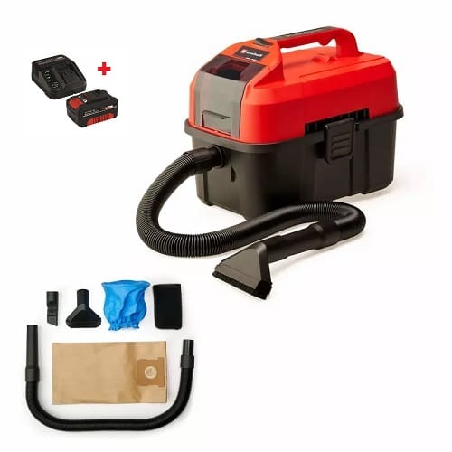 Aspiradora Inalambrica Te-Vc 18/10 Li Solo + Cargador y Batería de 4Ah.