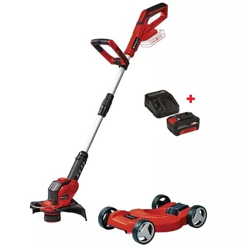 Bordeadora Inalambrica con Carro Corta Césped Ge-Ct 18/28 Li Tc-Solo + Cargador y Batería de 4Ah.