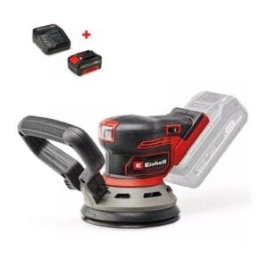 Lijadora Excéntrica Inalámbrica TP-RS 18/32 Li BL + Cargador y Batería de 4Ah.