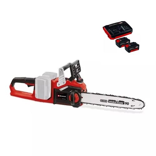 Motosierra Inalambrica Ge-Lc 36/35 Li Solo + Cargador Doble y 2 Baterías de 4Ah