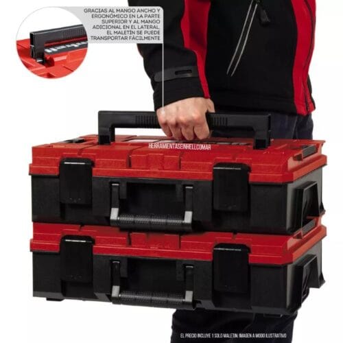 Kit Herramientas Manuales Maletin Apilable Profesional KWB 79 piezas