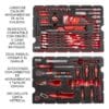 Kit Herramientas Manuales Maletin Apilable Profesional KWB 79 piezas