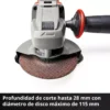 Amoladora Inalámbrica TE-AG 18/115-2 Li - Solo