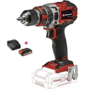 Taladro Atornillador Percutor Inalambrico Sin Carbones Tp-Cd 18/50 Li-I-Bl Solo + Cargador y Batería de 2.5Ah