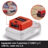 Adaptador Cargador para Celular TC-CP 18 Li USB A/C-Solo Adaptador Cargador para Celular TC-CP 18 Li USB A/C-Solo