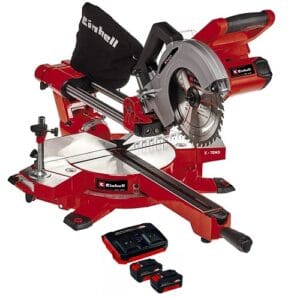 Ingleteadora Inalambrica Telescopica Te-Sm 36/210 Li-Solo + Cargador Doble y 2 Baterías de 4Ah.