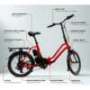 Bicicleta Eléctrica Plegable Foldy-E