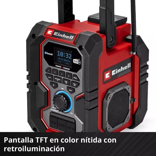 Radio a batería TE-CR 18 Li DAB+/FM/BT - Solo Radio a batería TE-CR 18 Li DAB+/FM/BT - Solo