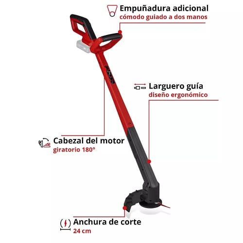 Bordeadora Inalámbrica GC-CT 18/2411 Li P-Solo Bordeadora Inalámbrica GC-CT 18/2411 Li P-Solo