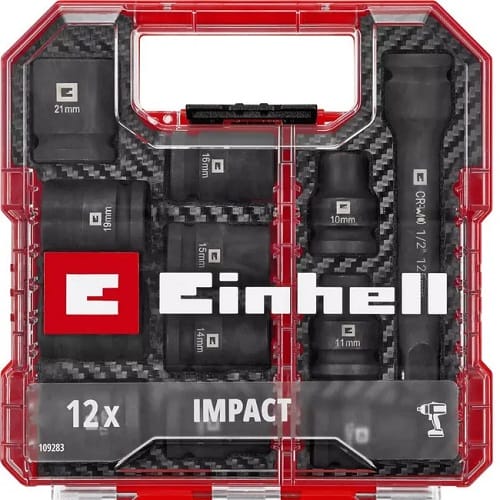 Set de llaves de impacto x 12 piezas