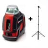Nivel Láser 360º TE-LL 360 + Tripode 85 a 170cm Nivel Láser 360º TE-LL 360 + Tripode 85 a 170cm