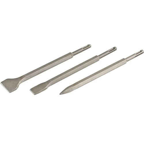 Rotomartillo Eléctrico Sds Plus Tc-Rh 800 4F + Juego De 3 Cinceles Sds X 250 Mm Rotomartillo Eléctrico Sds Plus Tc-Rh 800 4F + Juego De 3 Cinceles Sds X 250 Mm